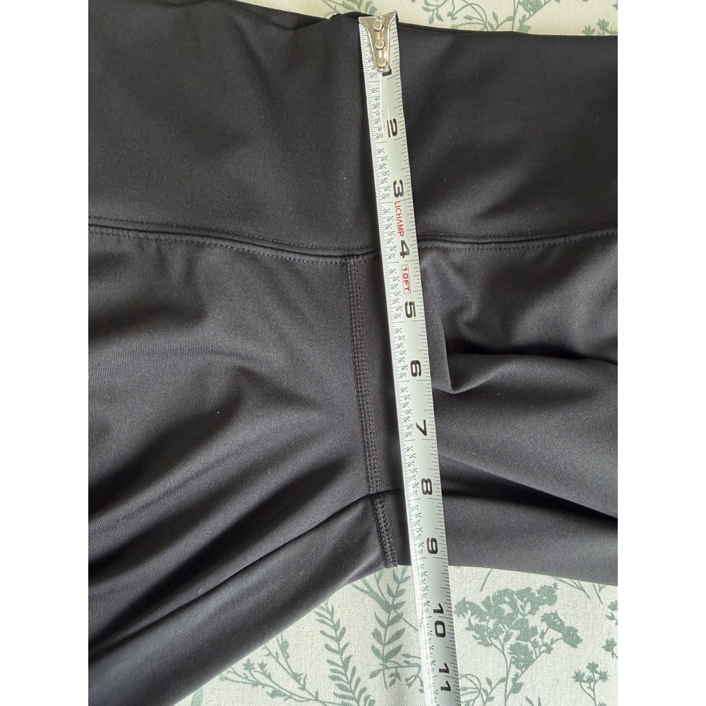 BP. by Nordstrom Black Athletic Leggings Wide Waistband Size Small Yoga - Picture 7 of 9